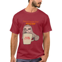 Procrastination level: Master - Lazy Sloth mug
