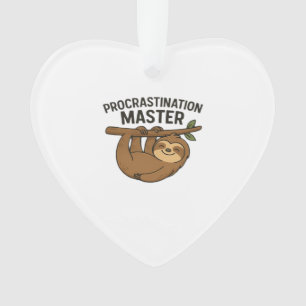 Procrastination Master Classic T-Shirt Ornament