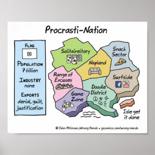ProcrastiNation Poster