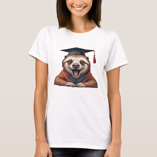 Procrastination University � Official Member Class T-Shirt (Front)