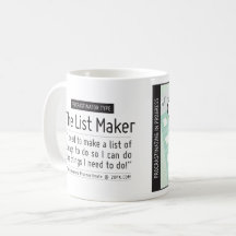 Procrastinator's Cup: The List Maker