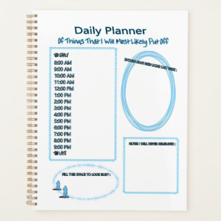 Procrastinators Daily Planner