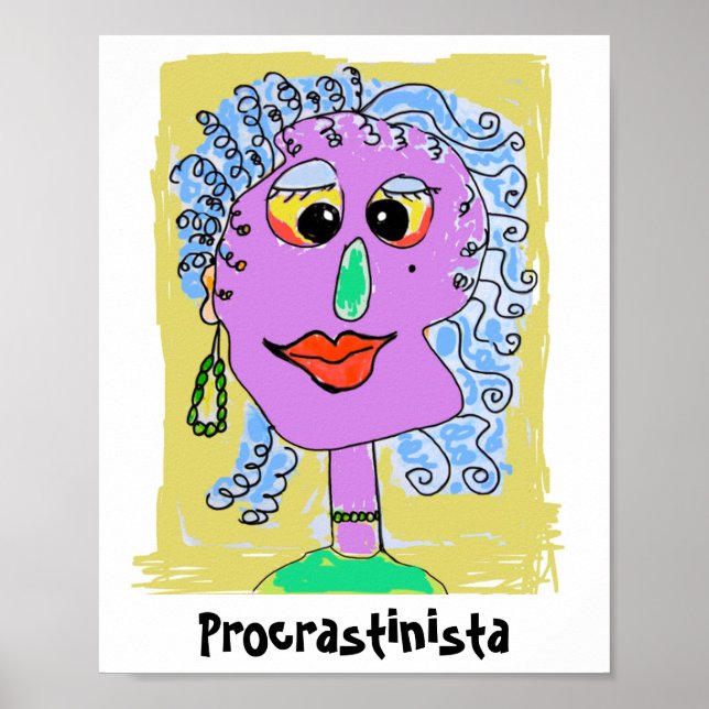 Procrastinista Poster (Front)