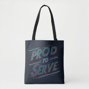 Prod to serve tote bag