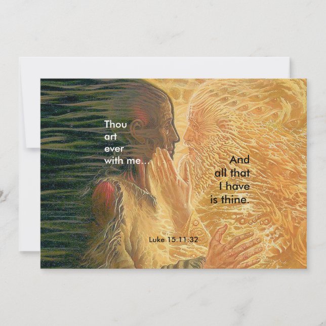 Prodigal Son - Prayer Card (Front)