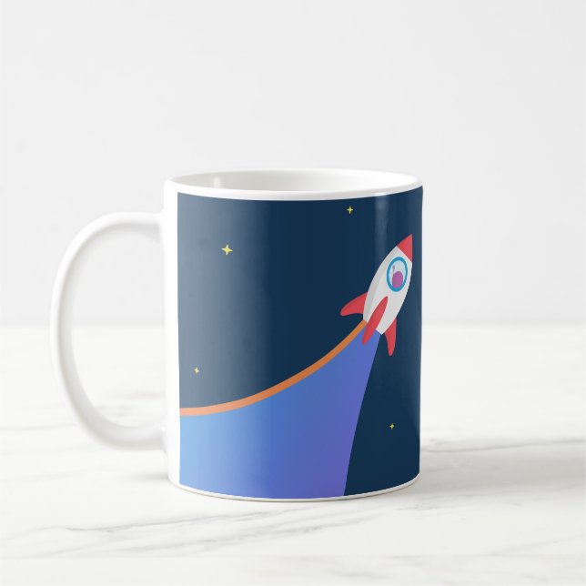 ProdPad 'From here to Mars' Coffee Mug (Left)