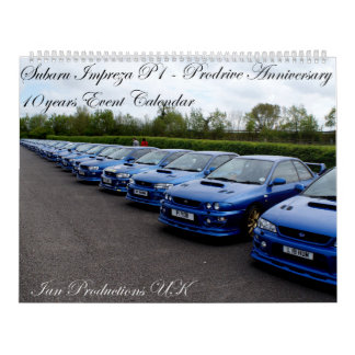 Prodrive P1 10 Year Anniversary Event Calendar