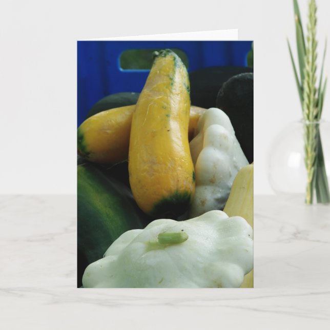 Produce at a Farmer's Market Card (Front)