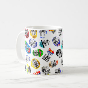 Produce Barcode Stickers Coffee Mug