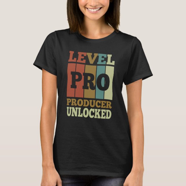Producer Pro Unlocked Vintage Style Unique T-Shirt (Front)