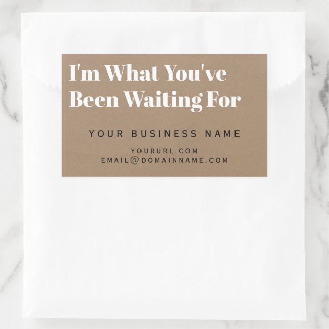 Product Label, Business Purchase Box Packaging, Sticker (Bag)