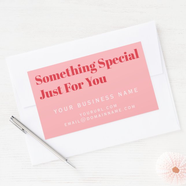 Product Label, Business Purchase Box Packaging, Sticker (Envelope)