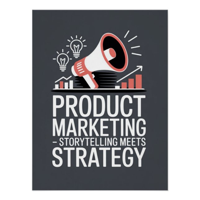 Product Marketing – Bold Strategy Poster (Front)