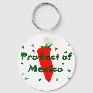 Product of Mexico, Red Chilli Pepper T-Shirts Keychain