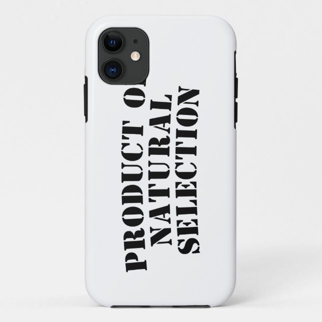 Product of Natural Selection Case-Mate iPhone Case (Back)
