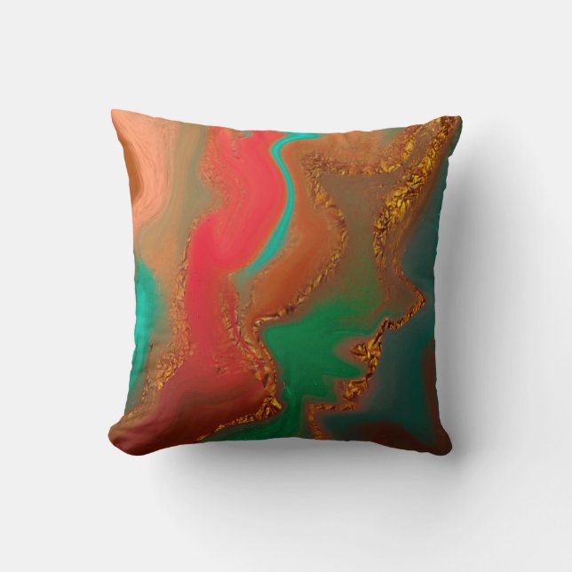Product pattern abstract. throw pillow (Front)
