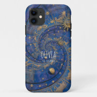 Product: Personalized Celestial Zodiac Spiral