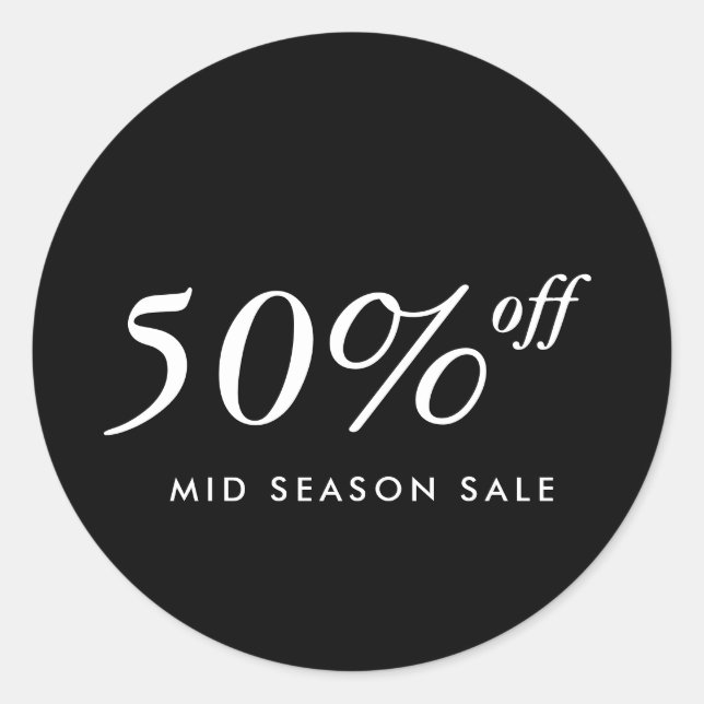 Product Sale Sticker (Front)