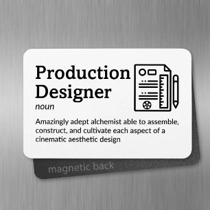 Production Designer - Set Life 4" x 6" Flex Magnet