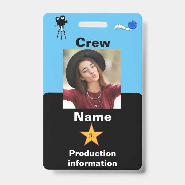 Production ID 1 Badge (Front)