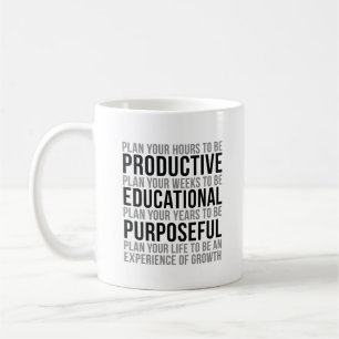 Productive Educational Purposeful Coffee Mug