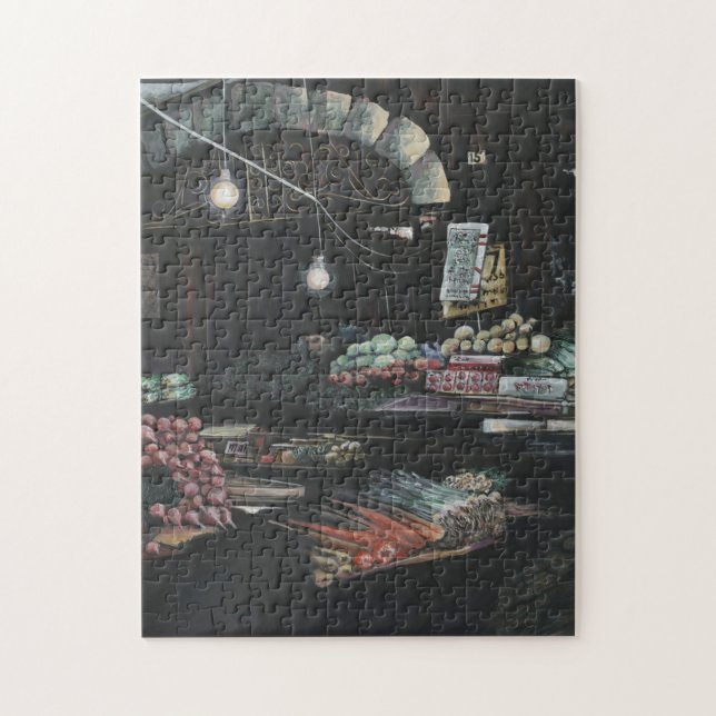 Products of a Struggled Harvest, Jerusalem Jigsaw Puzzle (Vertical)