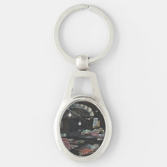 Products of a Struggled Harvest, Jerusalem Keychain (Front)