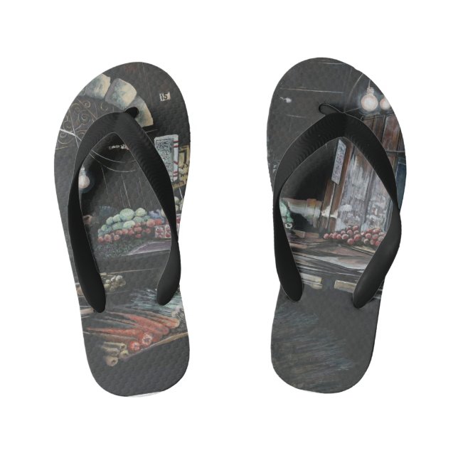 Products of a Struggled Harvest, Jerusalem Kid's Flip Flops (Footbed)