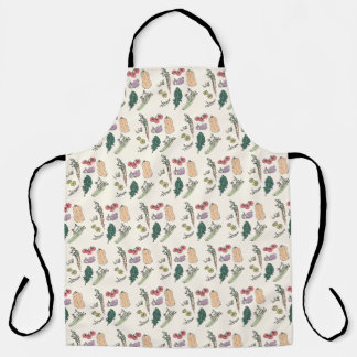Produit à la main sur toute l'impression tablier