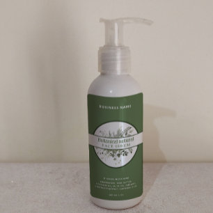Produit botanique moderne vert élégant