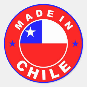 produit fabriqué au chili pays drapeau étiquette r
