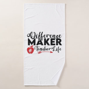 Professeur Art Différence Maker Vie de l'enseignan