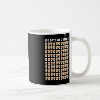 Professeur de café 100 tasses de café 100e jour éc