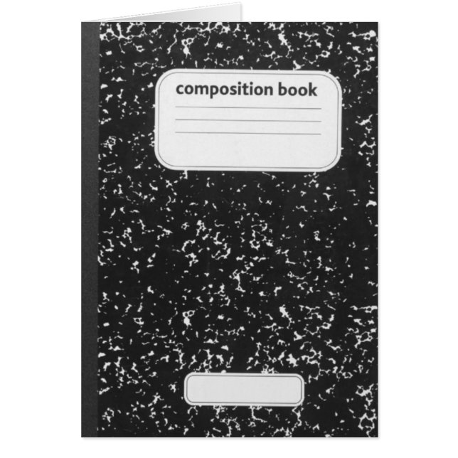 Professeur de livre de composition (Devant)
