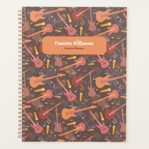 Professeur de musique Retro Guitares Fun School An