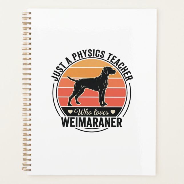 Professeur de physique aime conception de chien We (Devant)