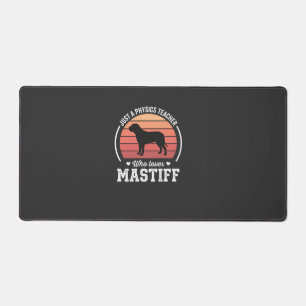 Professeur de physique Mastiff amateur de chiens