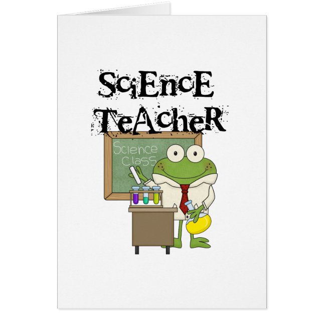 Professeur de sciences de la grenouille (Devant)
