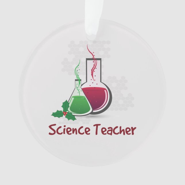 Professeur de sciences, expériences Joyeux Noël (devant)