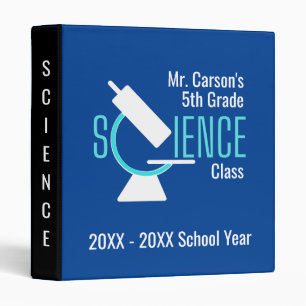 Professeur de sciences Microscope Classeur perso