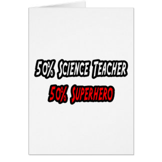 Professeur de sciences / Superhero