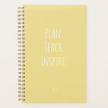 Professeur de script motivant jaune pastel joyeux