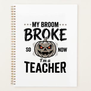 Professeur Halloween Balai Cassa Bouleau Vintage D