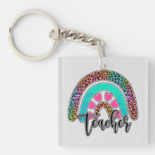 Professeur Rainbow - Empreinte de léopard coloré