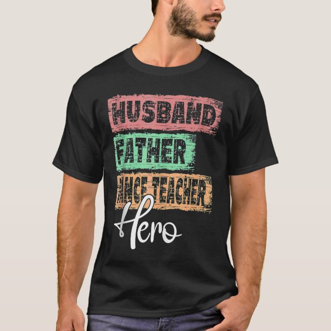 Profession dad hero father Dance Teacher Tank Top (Front)