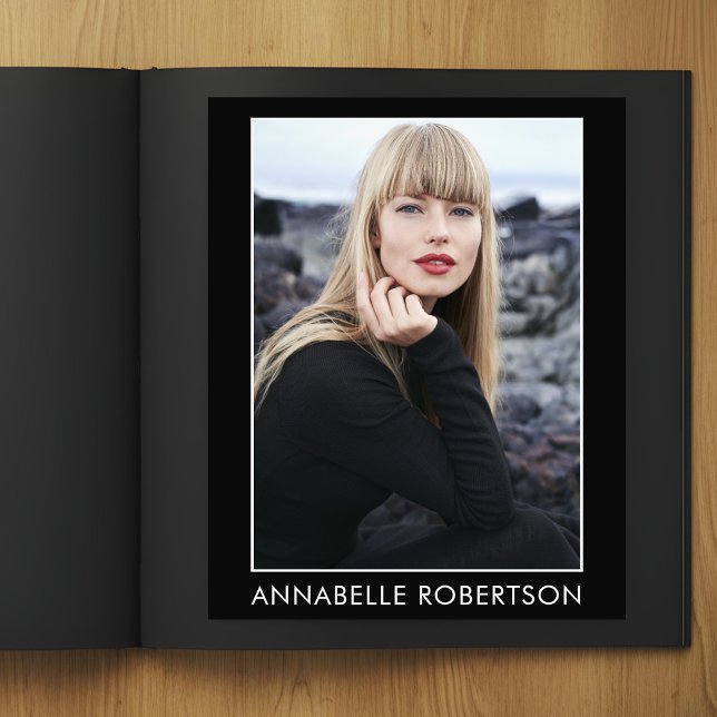 Professional 8 x 10 Actor Model Portfolio Print (Portfolio Print - Customize to change text size, text style or background color.)