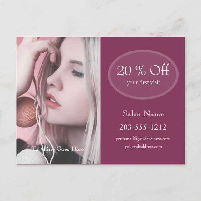 Professional Advertising Postcard - HAMbyWG (Front)