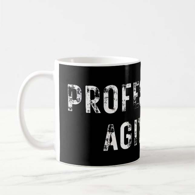 PROFESSIONAL AGITATOR  COFFEE MUG (Left)
