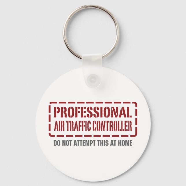 Professional Air Traffic Controller Keychain (Front)