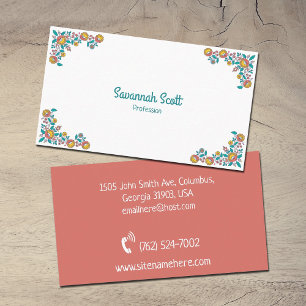 Professional and Customizable Business Card